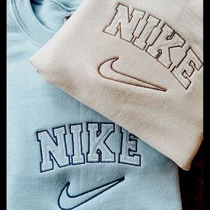 Nike embroidered Crewnecks